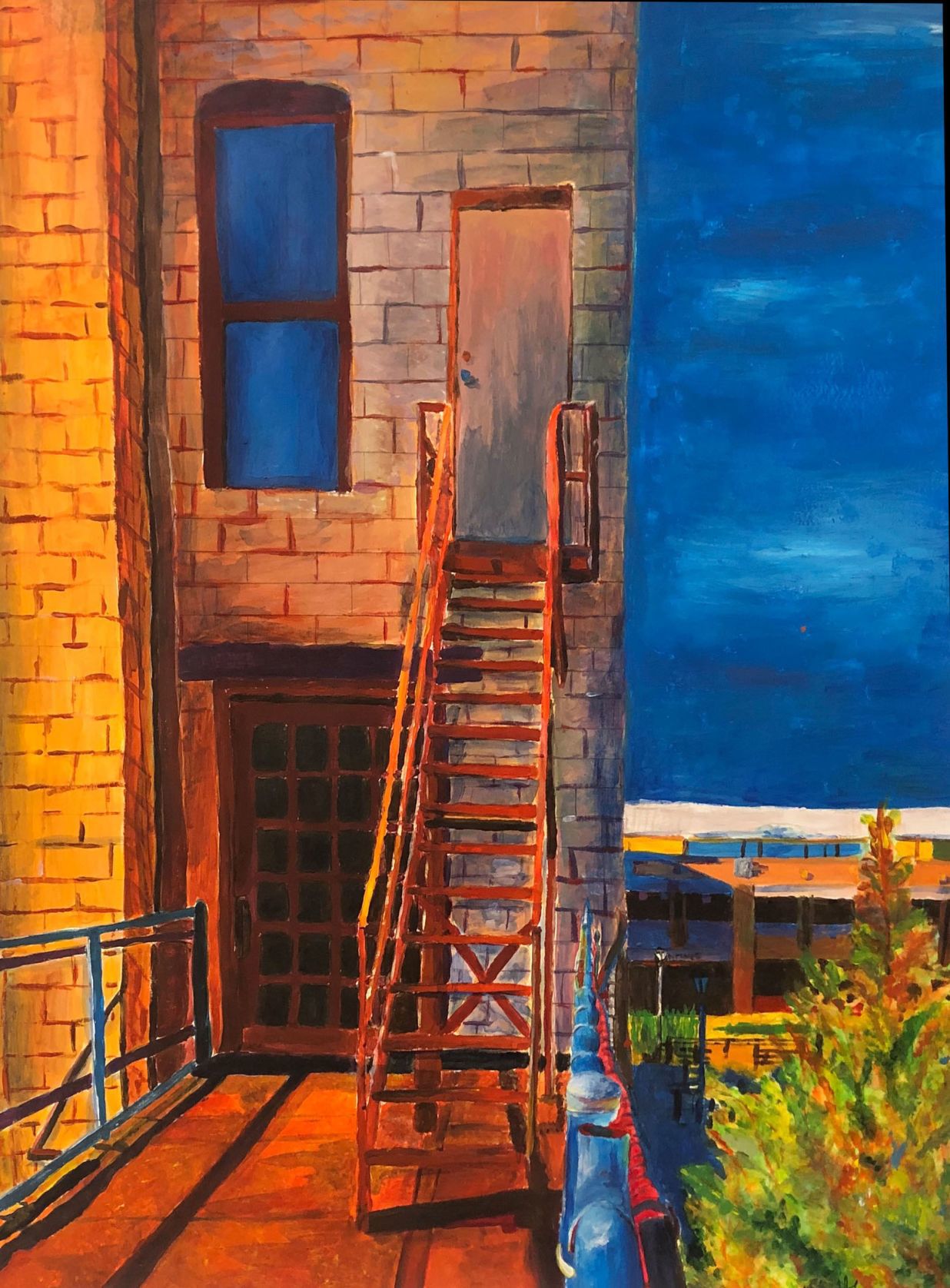 Downtown back door